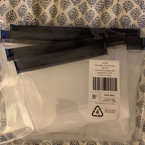 Boon Supply Reusable Pouches (set of 5) - Picture 3 of 4